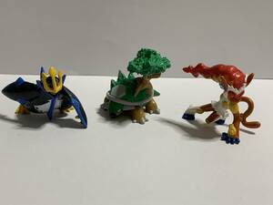 ポケモン モンコレ モンスターコレクション ドダイトス ゴウカザル エンペルト フィギア フィギュア バトルシーン