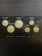 FIFAアルゼンチンワールドカップ　コインセット　銀貨3枚 銅アルミニッケル合金3枚 記念銀貨　コイン _画像1