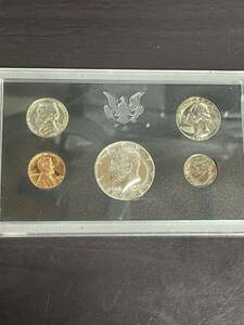 アメリカ プルーフ貨幣セット 1968年　ハーフダラー銀貨　記念硬貨 銀貨 コレクション 