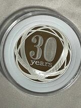 5百円貨幣誕生30周年2012プルーフ貨幣セット出し　銀メダル　銀925/1000_画像6