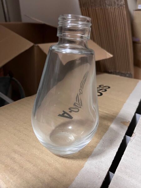 ハーバリウム ガラス瓶 電球型 200ml 15本