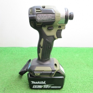 未使用品【 makita / マキタ 】 TD173DRGXO 充電式インパクトドライバ 18V 5台セット 色：オリーブの画像6