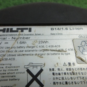 【 HILTI / ヒルティ 】 SFC14-A ドリルドライバ 14.4V 本体+バッテリー1個 ※充電器とケース無しの画像10