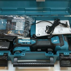 未使用に近い！ makita 18v 6.0Ah 充電式マルチツール フルセット【 TM52DRG 】●バッテリー 箱 アタッチメント 充電器付 ※ケースに傷有の画像1