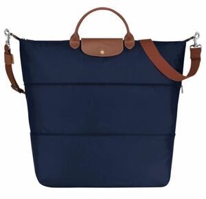 [ new goods ]LONGCHAMP Long Champ rup rear -ju travel bag navy 