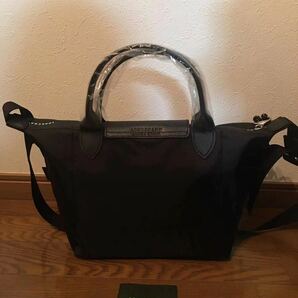 【新品】ロンシャン LONGCHAMP ル プリアージュ エナジー トップハンドルS ブラックの画像4