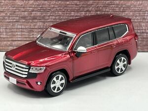 即決有★ガチャ 1/64 トヨタ TOYOTA ランドクルーザー 300 VX ダークレッドマイカメタリック★ミニカー