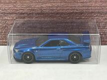 即決有★HW hotwheels ホットウィール 日産 スカイライン GT-R R34 FAST&FURIOUS NISSAN SKYLINE ワイルドスピード★ミニカー ルース_画像5