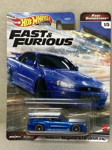 即決有★HW hotwheels ホットウィール 日産 スカイライン GT-R R34 FAST&FURIOUS NISSAN SKYLINE ワイルドスピード★ミニカー 数量2