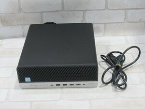 03711Ω 新DCD 1772ｈ 保証有 HP【 ProDesk 600 G5 SFF 】【 Core i5-9500 / 16.00GB / HDD：無 】BIOS確認