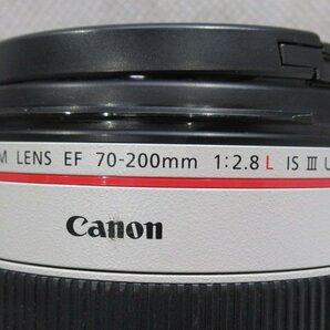 Ω 新DK5 0468♪ 保証有 Canon【 EF70-200mm F2.8L IS III USM 】キャノン 望遠ズームレンズ・祝10000!取引突破!!の画像7