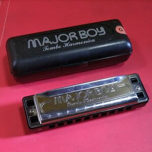 ★ TOMBO MAJOR BOY メジャーボーイ ハーモニカ MADE IN JAPAN　　（日本製）