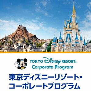 コーポレートプログラム利用券 1枚 1000円分 デジタル式 2024年 東京ディズニーリゾート 金券 割引の画像1