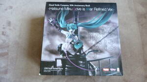 ☆ブリスター未開封 フィギュア グッスマ20th Anniversary Book ～初音ミク 恋は戦争 Refine Ver.～ 1/8 ABS＆PVC 製塗装済み完成品