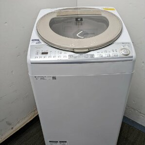 A-725☆洗濯機☆8㎏☆シャープ☆ES-TX8B☆2018年式の画像3