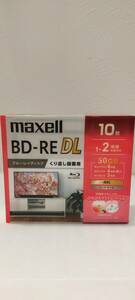 maxell BD-RE DL видеозапись для Blue-ray диск BEV50WPG.10S.. вернуть видеозапись для 2 слой 50GB 10 листов упаковка нераспечатанный товар 63590