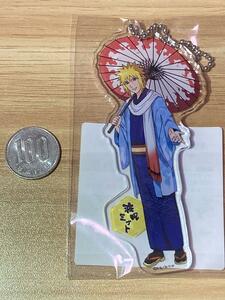 【限定品】新品 NARUTO ニジゲンノモリ/忍里 木ノ葉商店 ナルト/アクリル キーホルダー アクキー 淡路島 波風ミナト 2023 誕生日記念