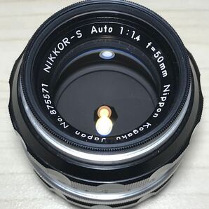 KGNY3950 Nikon ニコン レンズ NIKKOR-S Auto 1：1.4 f＝50mm カメラ用品 現状品の画像2