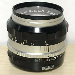 KGNY3950 Nikon ニコン レンズ NIKKOR-S Auto 1：1.4 f＝50mm カメラ用品 現状品の画像4