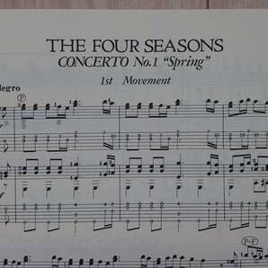 VIVALDI FOUR SEASONS「ヴィィバルディ 四季」楽譜ギター２重奏 全音楽譜出版社の画像3