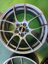 1円売り切り！BBS RF507 17x7J+48 美品　5穴PCD100 86BRZレガシィインプレッサXVカローラツーリングプリウス鍛造軽量_画像5