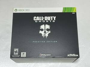 CALL OF DUTY GHOSTS PRESTIGE EDITION Xbox360 海外限定版