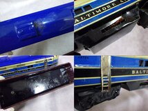 ◎71 当時物 ボルチモア＆オハイオ 鉄道 ブリキ 模型 日本製 バッテリー 動作品 1960年代 昭和 レトロ 玩具 貨物 列車 電車 バルチモア_画像8
