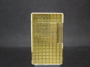 J2 送料無料 着火確認済 S.T.Dupont デュポン ガス ライター ローラー 20μ 蓋裏赤色 中古