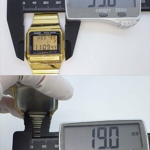 A21 送料無料 当時物 CASIO カシオ DATA BANK データバンク DB-310 デジタル 動作品 腕時計の画像9