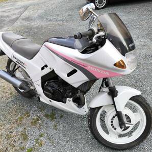 ホンダ VT250F インテグラ MC15 1986年モデル ジャンク 部品取り レストアベースに 鍵 返納証明書有り 不動につき引き取り限定の画像1