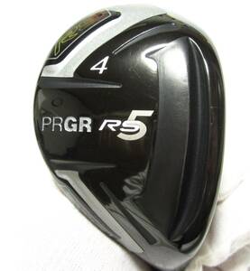 ユーティリティーヘッド。PRGR（プロギア）RS-5 U4 ロフト22°中古ヘッド。ヘッドカバー付きです。