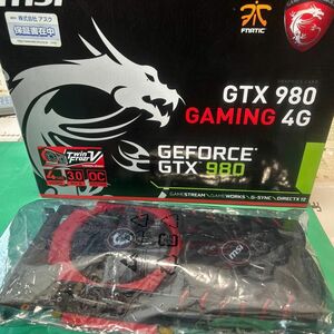 MSI GTX980 4GB GeForce グラフィックボード Twin OC