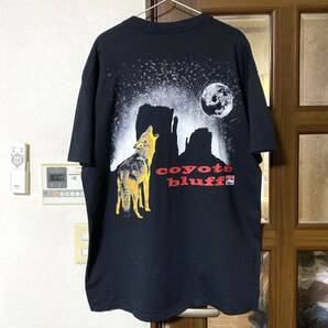 レア 90s マルボロ コヨーテ Tシャツ XL USA シングル スネーク 黒 ブラック 古着 プリント バンドTシャツ スーベニア プロモの画像1