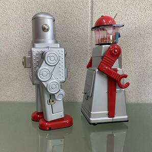 ロボット Mr.CHIEF astro spaceman Robot ミスターチーフ ジャンク品 ブリキ玩具 ロボット おもちゃ セット 2点の画像4
