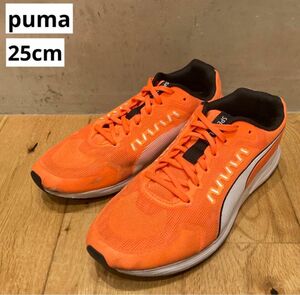 puma プーマ　スピードライト　スニーカー　オレンジ　25cm