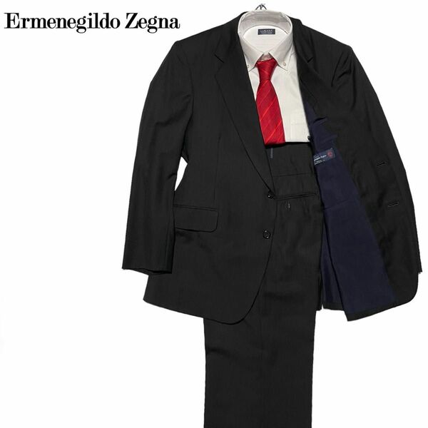 エルメネジルドゼニア 2B スーツ セットアップ ブラック L