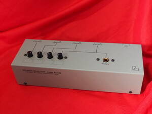  including carriage,HP terminal . there is defect, at that time catalog & label attaching LUXMAN AS-5III speaker selector 