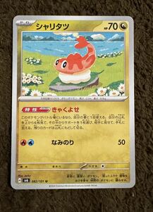 ポケモンカード シャリタツ U（sv6 082/101）たね きゃくよせ なみのり 変幻の仮面 1枚（在庫４枚）