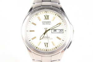 【え仙】CITIZEN シチズン Eco-Drive エコドライブ ATTESA アテッサ 腕時計 H100-T010431 ソーラー電波 MCZ01LLL61