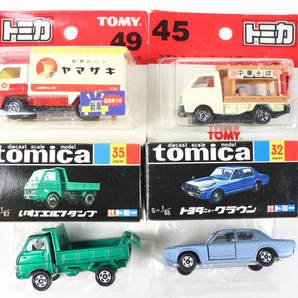 【ト福】TOMY トミー tomica トミカ 大量 セット 未開封含む 黒箱 エルフダンプ ニュークラウン パトカー はたらくくるま LB000LLL70の画像2