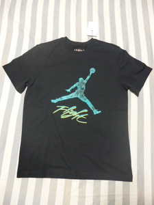 ジョーダン エッセンシャル ジャンプマン メンズ ショートスリーブ クルーTシャツ 黒 L NIKE製 新品