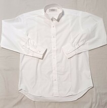 (未着用品) 日本製 紳士 ウィングカラー シャツ 長袖 フォーマル ドレスシャツ、ウェディング パーティ 衣装 若干の難あり WM011LL_画像1