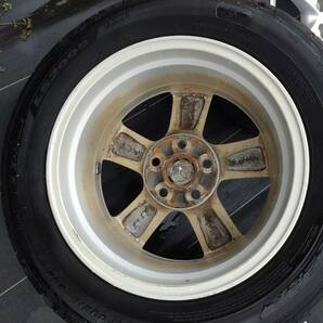 トヨタ純正 130系 マークX 純正ホイール 16x7J+40 114.3-5H +GOODYEAR LS2000 タイヤホイール４本セットの画像6