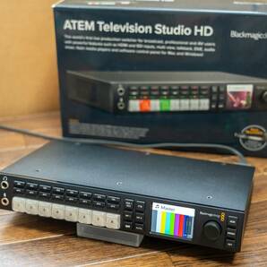 1円スタート！ Blackmagic Design ATEM Television Studio HD 中古 美品（検索ブラックマジックデザイン スイッチャー Switcher SDI PROの画像1