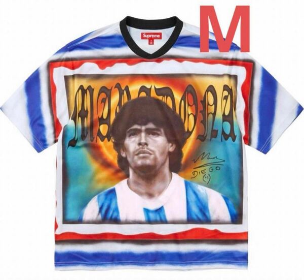 Supreme Maradona Soccer Jersey Ｍサイズ