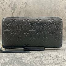 ■極美品/新型/箱袋■ ルイヴィトン Louis vuitton メンズ ジッピーウォレット アンプラント ノワール 長財布 M61864 ブラック 黒 現行_画像2