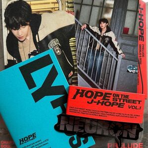 BTS jhope HOPE ON THE STREET VOL.1 Weverse Albums ウィバースアルバム　付属品