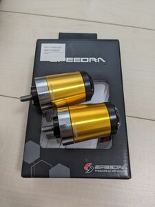 SPEEDRA SPEEDRA:スピードラ ヘビーウェイトハンドルバーエンドスライダー カラー：ゴールド MT-03