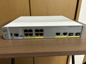 CISCO WS-C2960CX-8PC-L PoEスイッチ