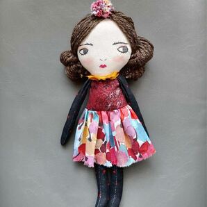 ハンドメイドドール ドール 手作り人形 人形 インテリア プレゼント の画像1